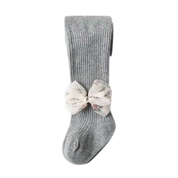 XQYLOS Kids Baby Cable Knit Tights Leggings Toddler Girls Non Slip Cotton Pantyhose Stockings Winter Warm Outfits for Cold Weather