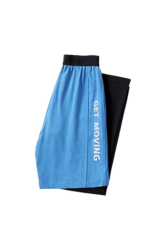 Kids' Skateboarding Track Pants Summer Children's Sports Pants Big Children Speed Silk Two Anti Pants Boy Pants Sports Riding Pants