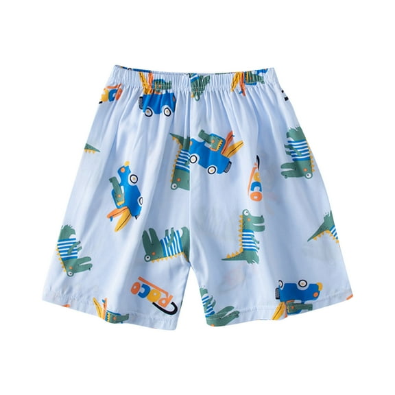 XQYLOS Children'S Beach Vacation Shorts Cartoon Prints Beach Kids Girls Bathing Suit Toddler Swim Shorts Boys Swimming Pull On Trunks Swimsuit Boys Swimwear
