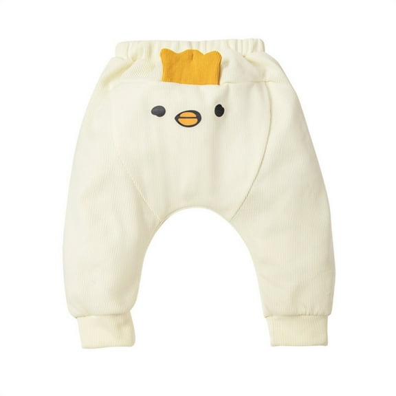 XQYLOS Kids Stretchy Leisure Trousers Boys Comfy Workout Pants Baby Boys Autumn And Winter New Cute Animal Pp Pants Boys Loose Fit Running Pants