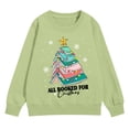 thumbnail image 1 of XQYLOS Toddler Boys Long Sleeve Christmas Sweatshirt Cotton Pullover Top Holiday Par𝗍y Xmas Graphic Sweater for Kids 3-14T, 1 of 6