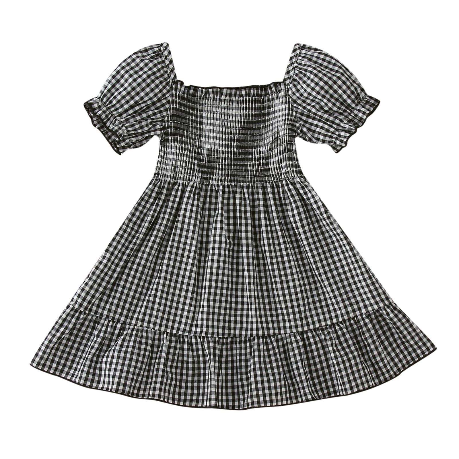 Splashes Print Dress for Girls main image 1