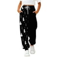 thumbnail image 1 of XQYLOS Unisex Christmas Jogger Pants Baggy Elastic Waist 3-14Yrs Holiday Pattern Sweatpants Kids Family Matching Jumpsuit Cozy Winter Loun𝗀e Wear, 1 of 6