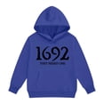 thumbnail image 1 of XQYLOS Unisex Kids Hoodie Graphic Printed Oversized Sweatshirt, Long Sleeve Warm Pullover with Pocket, Trendy Comfortable Loungewear, 1 of 7