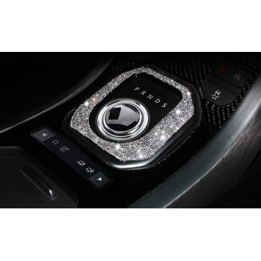 Land Rover AC Knob Covers - Silver Rhinestone Bling For Range Rover Evoque 2014-2018