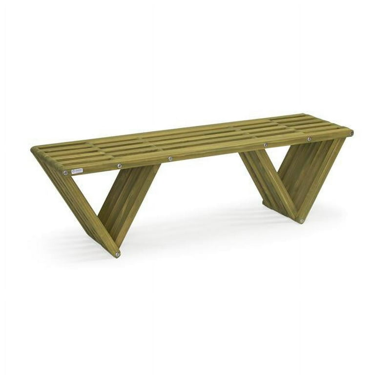Small outdoor backless bench sale