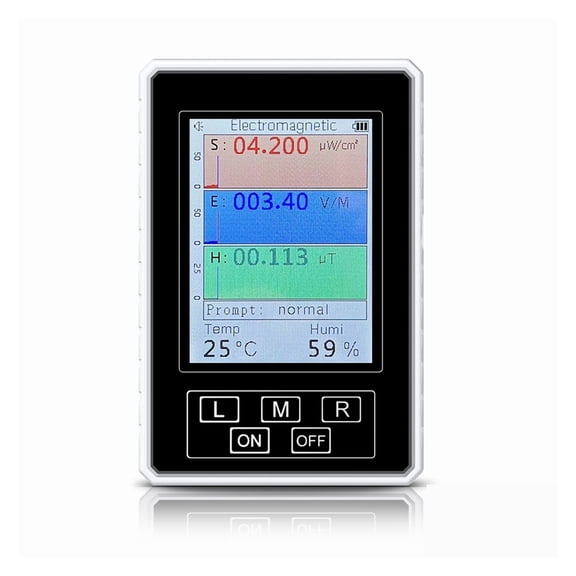 XR-2 PRO Handheld Electromagnetic Field Radiation Detector Tester Portable Radiation Dosimeter Monitor Tester EMF Meter ,Portable