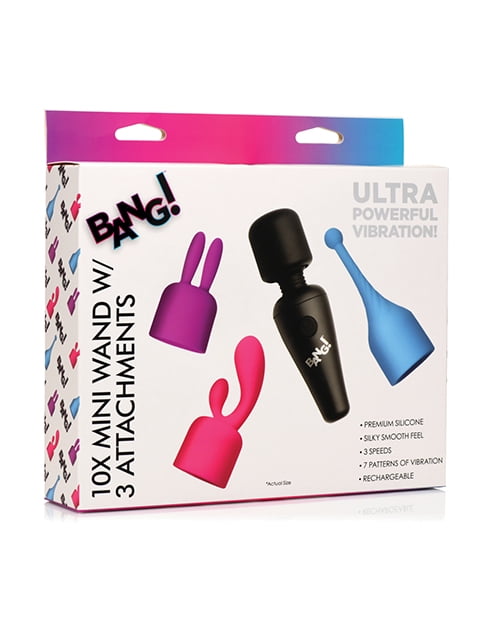 Jelly Mini Rabbit Vibro Wand Silicone Vibrator main image 1