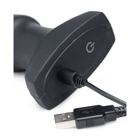 Gender Fluid Shake Anal Vibe W-remote - Black