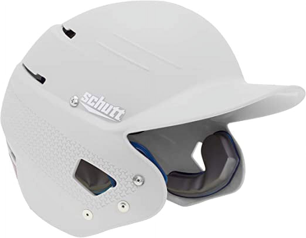 XR1 BASEBALL BATTING HELMET, MATTE WHITE COLOR FOR JUNIOR XR1 BASEBALL BATTING HELMET, MATTE WHITE COLOR FOR JUNIOR