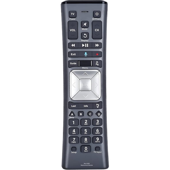 XR11 Xfinity Remote Control Replacement – Universal IR/RF Remote for Cox & Comcast, Easy Pairing, Voice Search, Backlit Keys, Compatible with X1, XG1, Xi3 Cable Boxes/DVR Receivers, 1 Pack