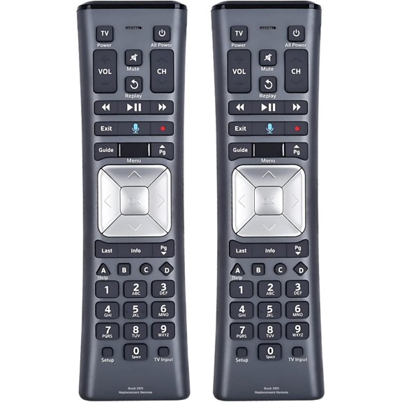 XR11 Xfinity Remote Control Replacement – Universal IR/RF Remote for Cox & Comcast, Easy Pairing, Voice Search, Backlit Keys, Compatible with X1, XG1, Xi3 Cable Boxes/DVR Receivers, 1 Pack