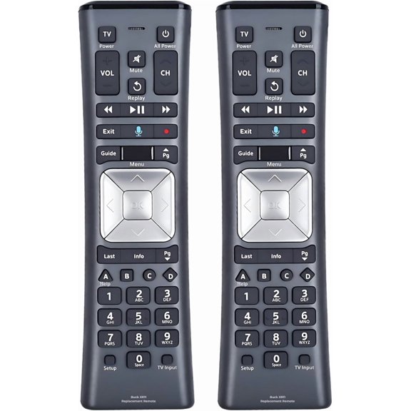 XR11 Xfinity Remote Control Replacement – Universal IR/RF Remote for Cox & Comcast, Easy Pairing, Voice Search, Backlit Keys, Compatible with X1, XG1, Xi3 Cable Boxes/DVR Receivers, 1 Pack