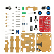 XR2206 Function Generator Kit, 1Hz-1MHz Waveform Signal Tester with Storage Case, for Electronics Lab, DIY Projects & Electrical TestingRL 1 Set