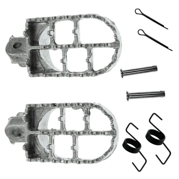 XR50R XR70R XR80R XR100R CRF50 CRF50F CRF70 CRF70F CRF80 TaoTao Dirt Bike Foot Pegs Replacement - CNC Aluminum Alloy Universal Fit Footpegs for Honda Mini Trail Models