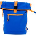 thumbnail image 1 of X RAY JEANS Mens Waterproof Expandable Roll Top Backpack, Royal Blue/Tangerine, OS, 1 of 7