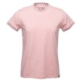 thumbnail image 1 of XRAY JEANS Men's Athletic Slim Fit Ribbed Crewneck T-Shirt, Soft Stretch Performance Cotton Solid Color Tee for Men, Dusty Pink/Slate Blue, Size Medium, 1 of 6