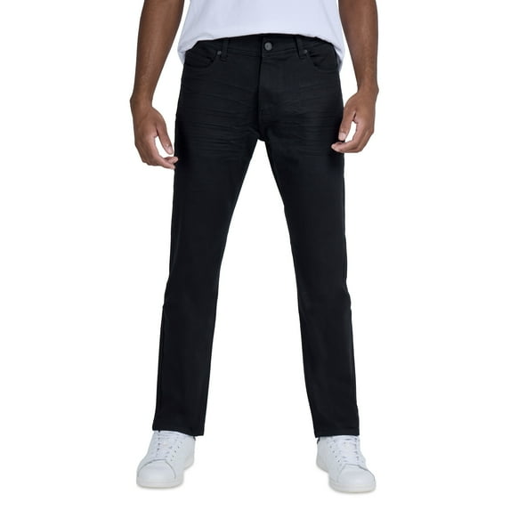 X RAY JEANS Mens Slim Fit Stretch Commuter Pants, Black, 32X32