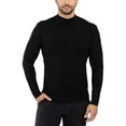 thumbnail image 1 of X RAY JEANS Mens Mock Neck Sweater Pullover, Black, S, 1 of 10