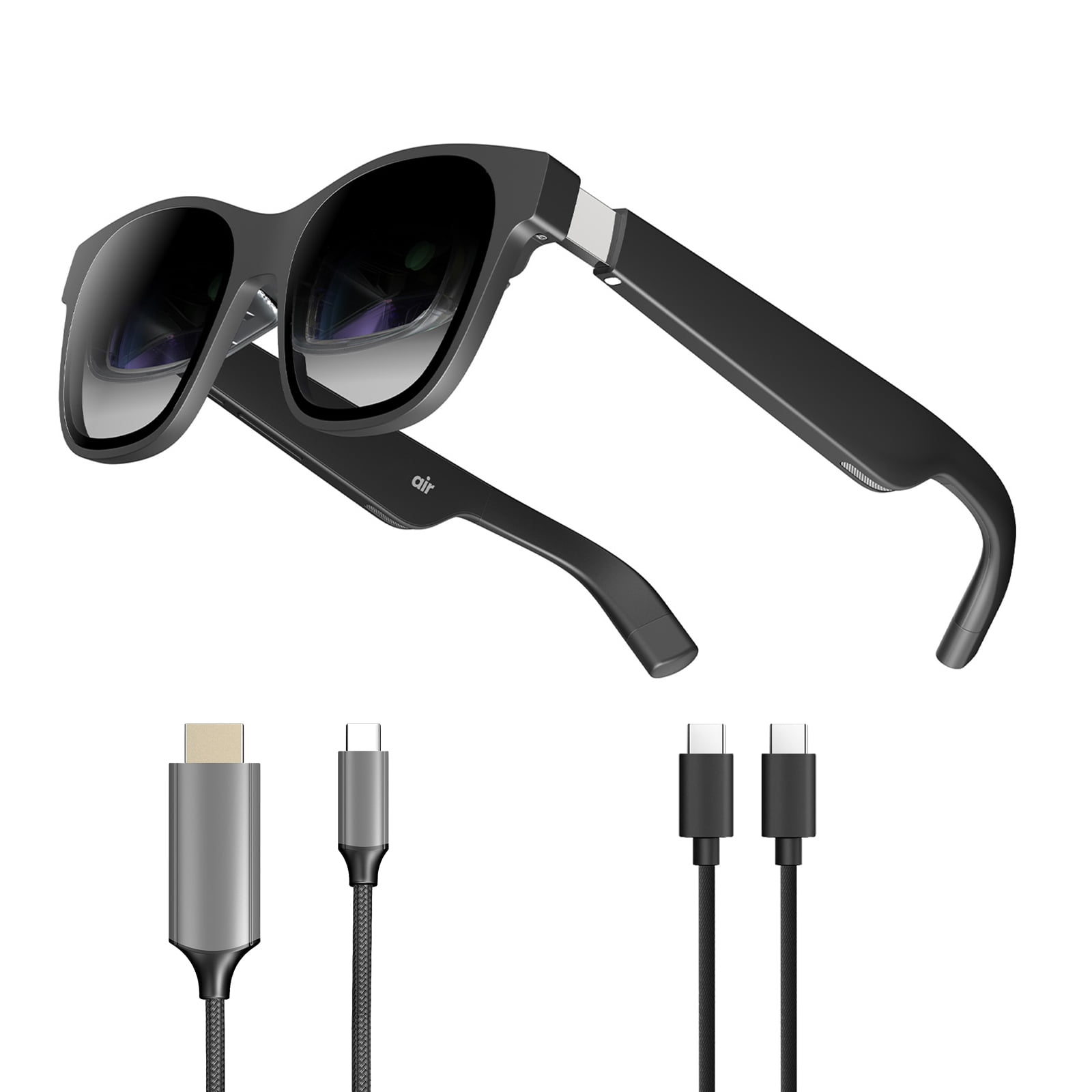 XREAL Air AR Glasses with HDMIC Cable & CC Cable, Massive 201" Micro