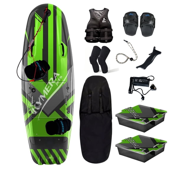 XRELIATECH Carbon Fiber High-Speed Electric Surfboard 15 kW Water Jet Surf Board,Max-Speed 55 KM/h,330Ibs Load Capacity, Battery Life 60-120 Min,IP67 Waterproof, Hydrofoil Board for Adult