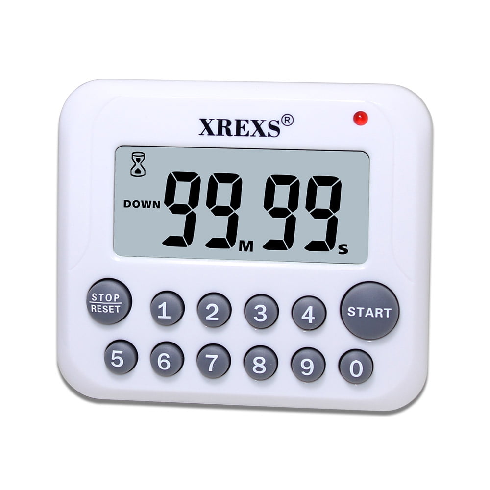 Digital Kitchen Timer Cooking Timers Clock with Alarm Magnetic Back and  Stand - China Digital Kitchen Timer, Kitchen Cooking Timers