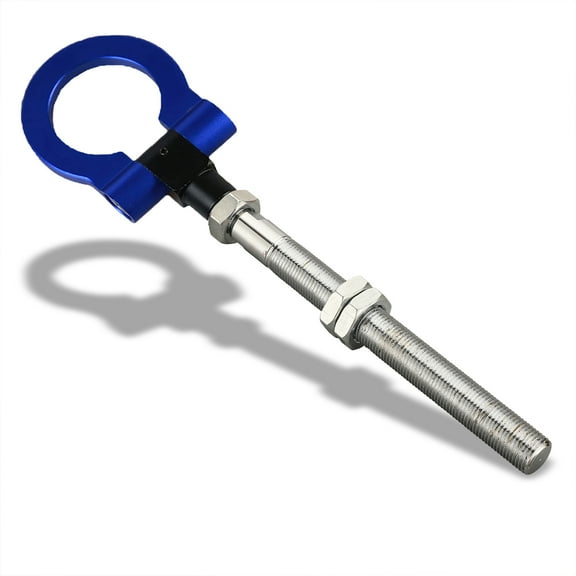 XRMXF Heavy Duty Anodized Folding Blue Tow Hooks Track Racing Towing Kits Compitable for Subaru Impreza 05-25 ,WRX / Forester 12-24 ,STI / Crosstrek 13-25, Outback 10-25