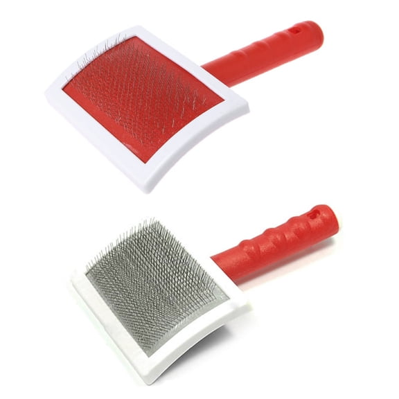 XROMTBEM Dog Hair Grooming Brush Cat Hair Remover Dog Grooming Brush for Puppy Grooming Removing Mats Tangles Undercoat Hair Dirt