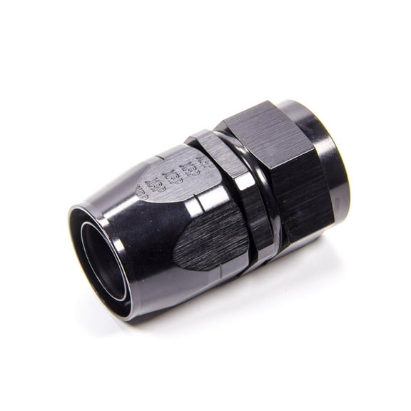 XRP 100020BB Straight Hose End 20 AN Hose to 20 AN Female Aluminum Black Each