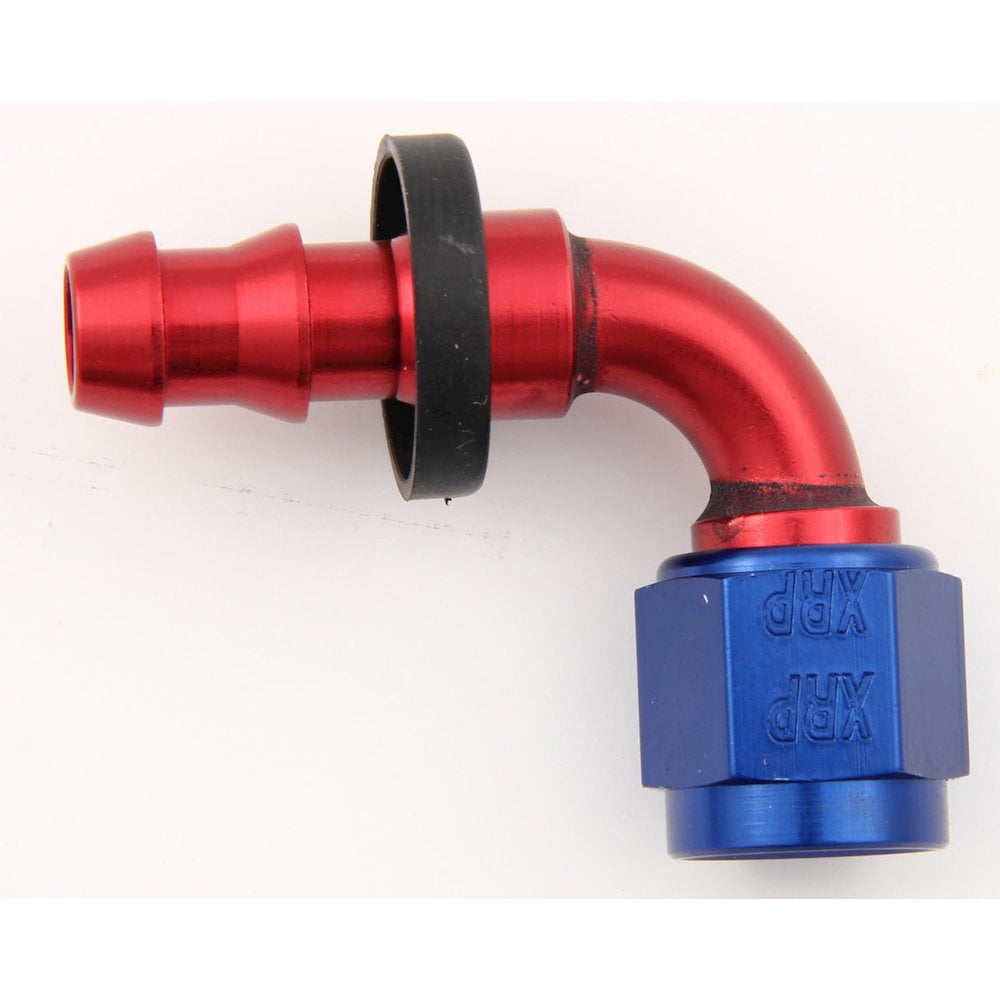 Xrp-Xtreme Racing Prod. #8 90 Deg Push-On Hose End