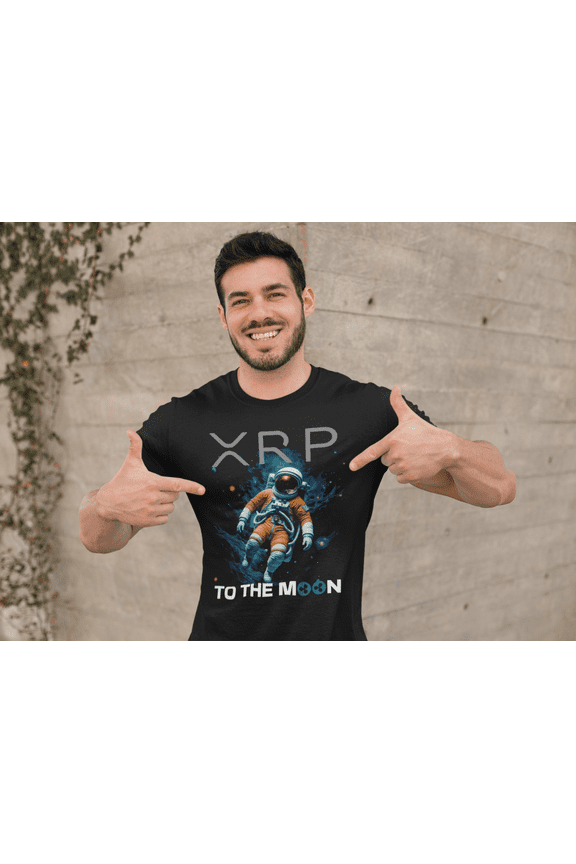 XRP Coin To The Moon Crypto T-Shirt