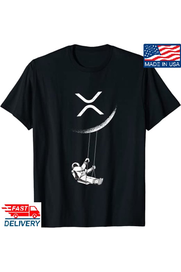 XRP Crypto Gift Cryptocurrency Blockchain Community T-Shirt, XRP Coin T-shirt