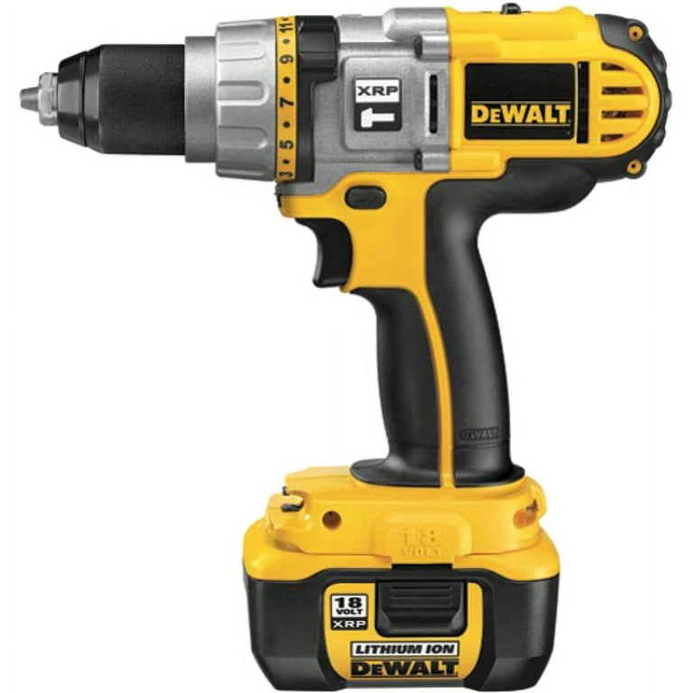 Dewalt DCD970KL Dewalt XRP DCD970KL Hammer Drill Driver Kit Driver Drill Hammer Drill 0.50 Chuck Walmart