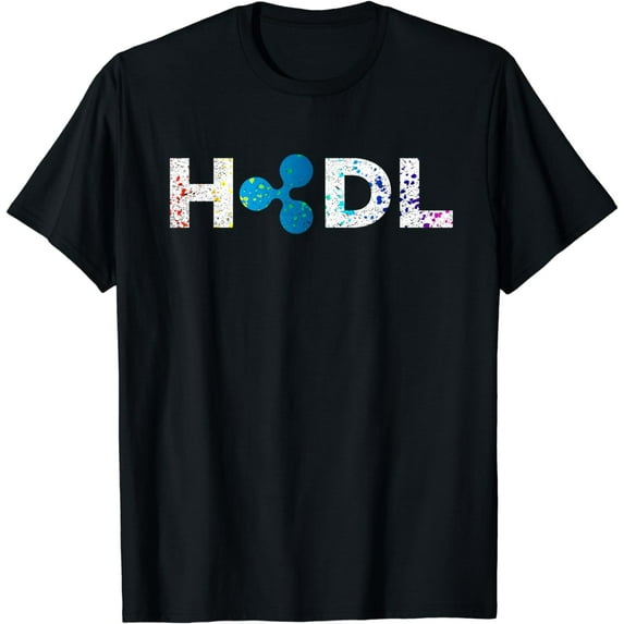 XRP Ripple HODL - Funny Crypto Gift For Men & Women T-Shirt