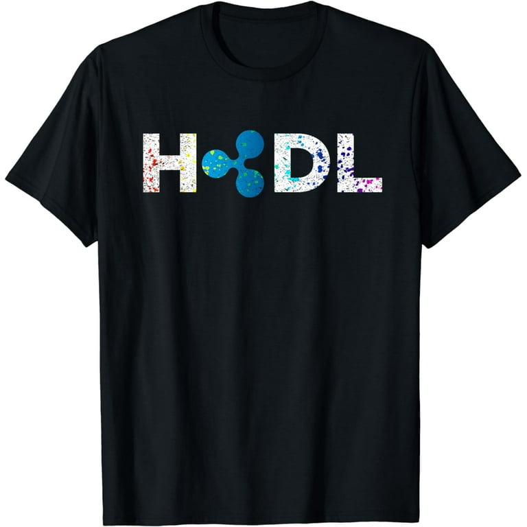 Official Xrp Ripple New Logo Tshirt Vintage Look Crypto Tee Official Xrp Ripple New Logo Tshirt Vintage Look Crypto Tee