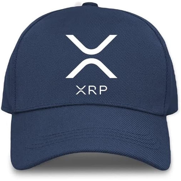 XRP Ripple Logo Baseball Caps Digital Currency - Market Trade Protocol Payment Baseball Hat - Gift for Investors Traders