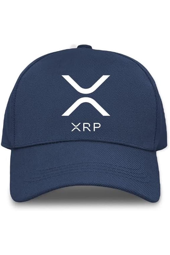 XRP Ripple Logo Baseball Caps Digital Currency - Market Trade Protocol Payment Baseball Hat - Gift for Investors Traders