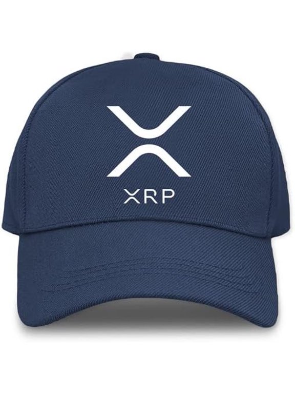 XRP Ripple Logo Baseball Caps Digital Currency - Market Trade Protocol Payment Baseball Hat - Gift for Investors Traders