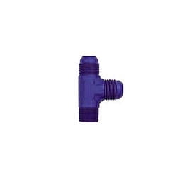 XRP-XTREME RACING PROD. 982603 AN-NPT Fittings and Components #3 Male to 1/8 NPT Male Run Tee