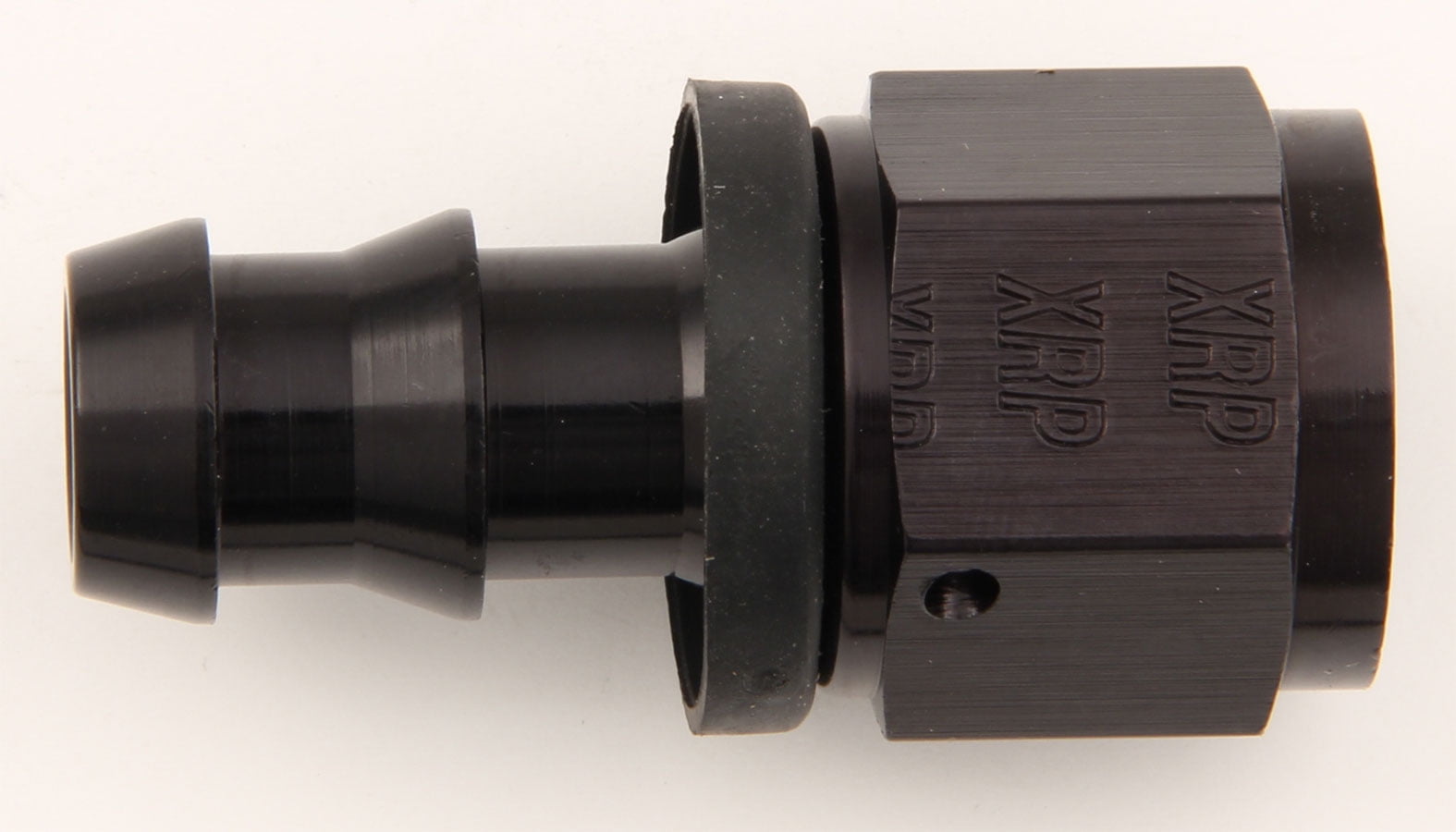 XRP-Xtreme Racing Products XRP230006BB No.6 Straight Push-On Hose End, Black