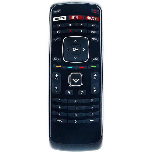 XRT112 Replacement Remote Control fit for Smart Internet LED TV with Shortcut APP Keys