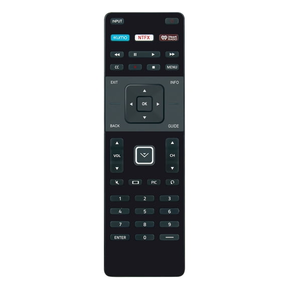 XRT122-B New Replace Remote Control suit for Vizio Smart TV D65U-D2 E32-C1 E32H-C1 E40-C2 E40X-C2 E43-C2 E48-C2 E50-C1 D40F-E1 E55-C1 E65-C3