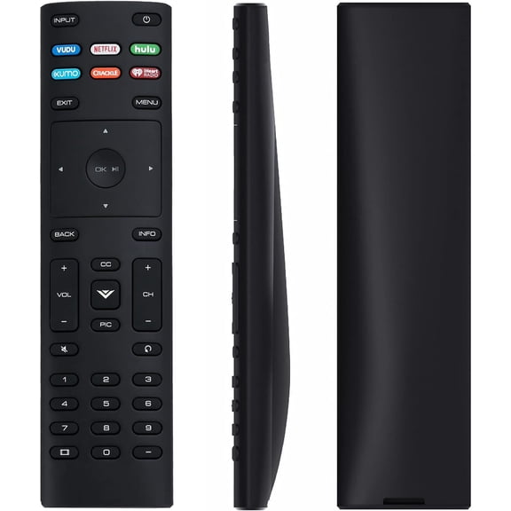 XRT136 Remote Control Replace fit for TV D24F-F1 D32FF1 D43F-F1 E55U-D0 E55UD2 E55-D0 E55E1 M65-D0 M65E0 P65-E1 P75C1 P75E1 M70-E3 M75E1 E43-E2 D50F-F1 E32-D1 E32H-D1 E40-D0 E43-D2 E43U-D2