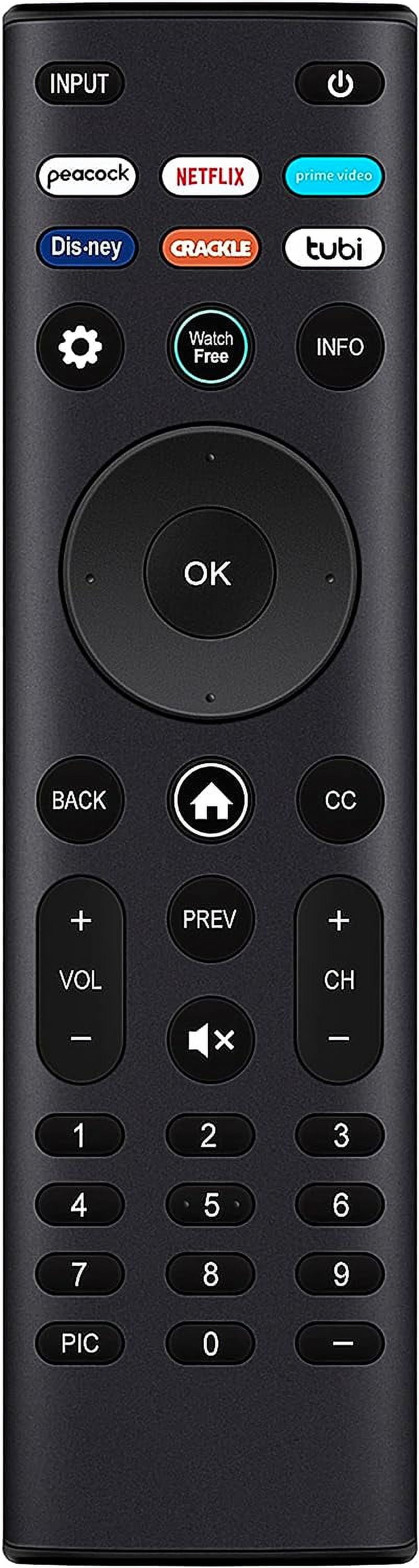 XRT140 Replacement Remote Control Compatible with VIZIO D Series LED