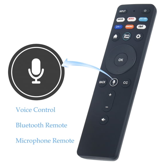 XRT260-V1 XRT260-V1 Replaced Voice Bluetoth Remote Control for VIZIO V-Series 4K UHD LED Smart TV V555-J01 V435-J01 V505-J09 M55Q7-J01 M58Q7-J01 M65Q7-J01 M70Q7-J03 M75Q7-J03