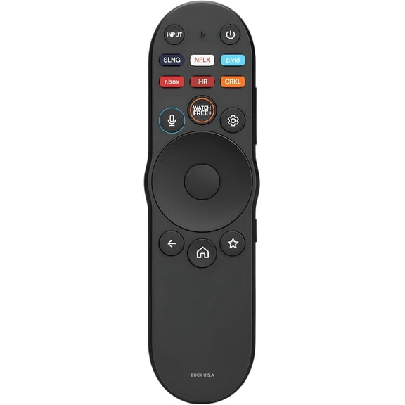 XRT270 Vizio Smart TV Remote Replacement - Easy Setup, Shortcut Keys, Universal Remote for SmartCast TVs - Vizio Remote Control Replacement for FHD 4K Quantum D, M, P, V Series