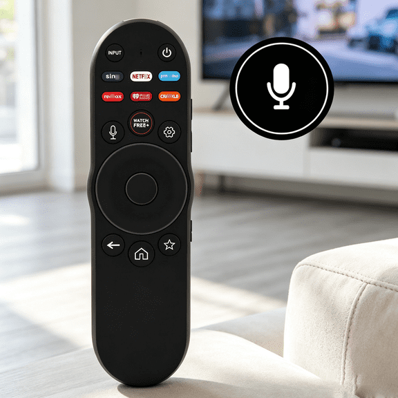 XRT270 Voice Bluetooth Remote Control Replacement for Vi*zio Smart TV, Compatible With XRT260 XRT136, Smartcast D/P/M/VSeries FHD 4K Quantum Pro Smart TVs