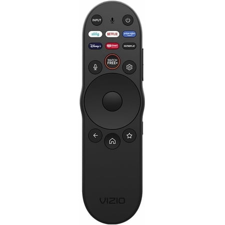 XRT270R Voice Remote Control Compatible with All VIZIO FHD, 4K, Quantum, Quantum Pro, P-Series, V-Series, QLED Smart TVs VQP75C-84 P75Q9-J01 M65Q6-L4 V506-J09, D32FM-K01, SMALL, BLACK