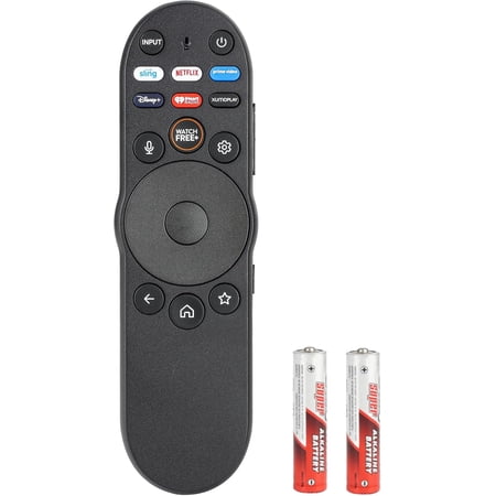 XRT270R XRT270 Voice Remote Control Compatible with Vizio Smart TV Smartcast 4K P-Series V-Series D-Series M-Series Replacement Controller Netflix PrimeVideo Buttons Batteries