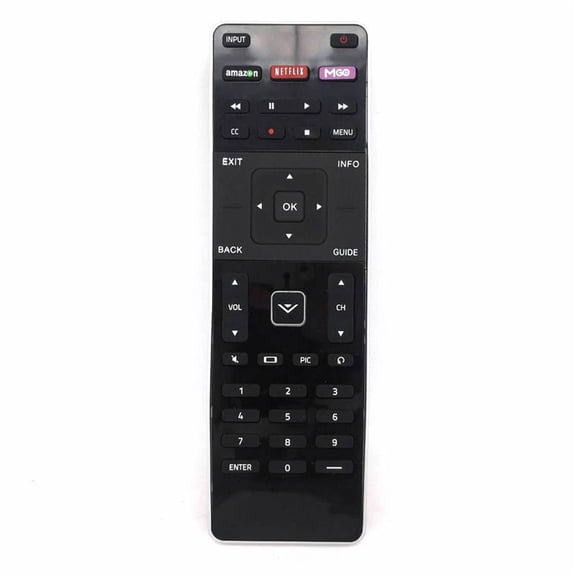 XRT500 Replacement Remote Control for VIZIO Smart TV with QWERTY Keyboard and Backlight